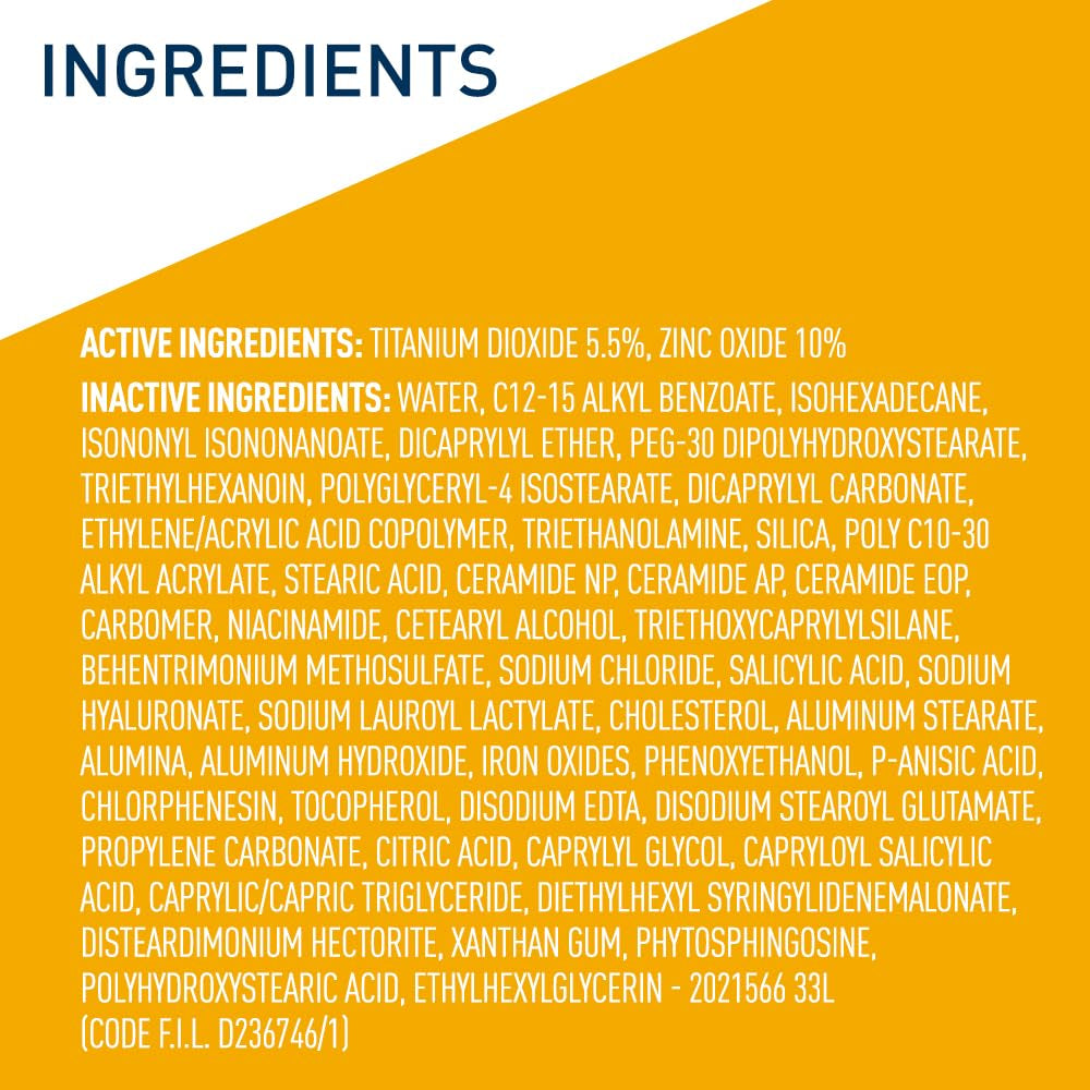 Hydrating Mineral Sunscreen SPF 30 with Sheer Tint, Tinted Mineral Sunscreen with Zinc Oxide & Titanium Dioxide, Blends Seamlessly for Healthy Glow, Light, 1.7 Oz